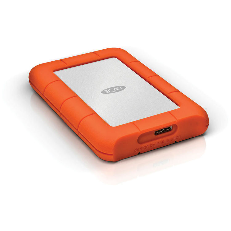 Lacie Rugged Mini 2 Tb External Hard Disk Drive - USB 2.0 & USB 3.0 9000298