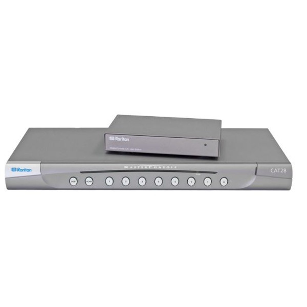 Raritan MasterConsole CAT28, Dual User, 8 Port CAT5 KVM Switch