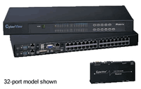 Matrix 32-Port  Multi-User Cat6 IP KVM Switch, 4 Consoles