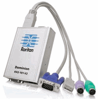 Raritan Dominion KX II-101 V2 Non-blocked Single Port IP KVM