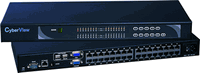 CyberView Single User 32-Port CAT6 IP KVM