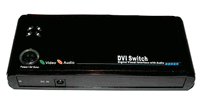 NTI VIDMUX 2 Port DVI/HDMI Video Switch with Audio