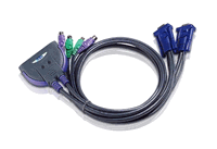 ATEN CS62S 2-Port PS/2 KVM Switch