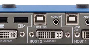 SmartAVI  2 Port DVI-I Secure EAL4+ KVM Switch with Audio