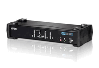 Aten 4 Port DVI-D KVMP with USB 2.0 peripheral sharing