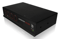 AdderView Secure 4 Port USB DVI EAL2+ KVM Switch