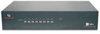 Avocent 8-port secure KVM switch w/ PS/2 and dual head DVI/VGA support