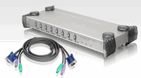 ATEN MasterView 8-Port KVM Kit