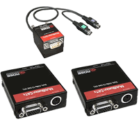 Rose MultiStation CATx Dual Access USB, VGA KVM Extender Transmitter & Receivers