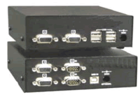 Rose Crystal View Mini USB CAT5 Extender
