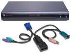Avocent LongView LV1000P Cat5 PS2/VGA KVM Extender