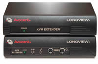 Avocent LongView 430 Extender - VGA/PS2, audio and serial