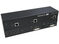 SmartAVI 2 DVI-D and USB 2.0 over CAT6 STP Extender Transmitter