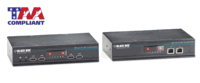 Dual-Head 4K(UHD) DisplayPort/USB KVM Extender w/ Audio over CATx (up to 492ft**)