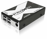 Adder Extender- Single link DVI and transparent USB over a single CATx cable