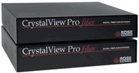 Rose CrystalView Pro Fiber Digital KVM Extender/ Singlemode