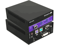 SmartAVI Point to Point DVI-D, USB, Audio & RS232 Singlemode Fiber Extender