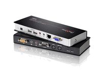 Aten VGA USB IP KVM Extender with RS232 & Audio