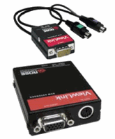 Rose Single Access USB VGA KVM Extender Kit, Auto EQ w/ Automatic Skew Adjustment