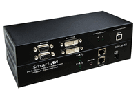 SmartAVI HDBaseT Dual DVI-D, USB,RS232, Audio, CAT5/5e/6 Transmitter