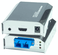 NTI HDMI Extender via Two SC Multimode Fiber Optic Cable