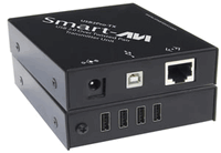 SmartAVI USB 2.0 CAT5 Receiver (only) Includes: [USB-2PRX and PS5VD3A]