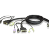 ATEN DVI-D (Single Link) USB KVM Cable with Audio - 4ft