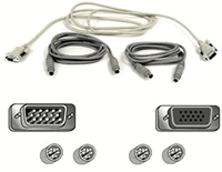 Belkin Pro Series OmniView KVM PS/2 Cable Kit, 6ft.