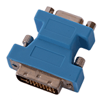 Raritan DVI-I to VGA Adapter, connect CIMs to DVI Ports