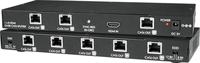 HDMI Splitter/Extender via CAT6: 8-Port.