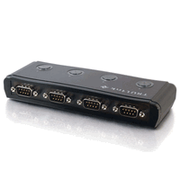 C2G USB to 4-Port DB9 Serial RS232 Adapter