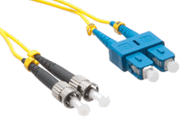 NTI 4 m. ST-SC 9-Micron Duplex Singlemode Fiber Patch Cables