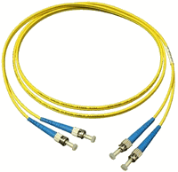 NTI 4 m. ST-ST 9-Micron Duplex Singlemode Fiber Patch Cables