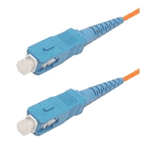 NTI 15 m. SC-SC 50-Micron Simplex Multimode Fiber Patch Cables