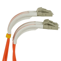 NTI 1 m. Right Angle LC-LC 62.5-Micron Duplex Multimode Fiber Optic Patch Cables