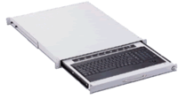 Cyberview 1U Rack Mount Keyboard Drawer, 14.6" Deep