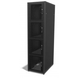 Connectix  3u 600mm x 1000mm 4 Compartment CoLocation Server Rack