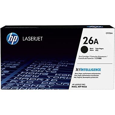 HP 26A (CF226A) Black Original LaserJet Toner Cartridge