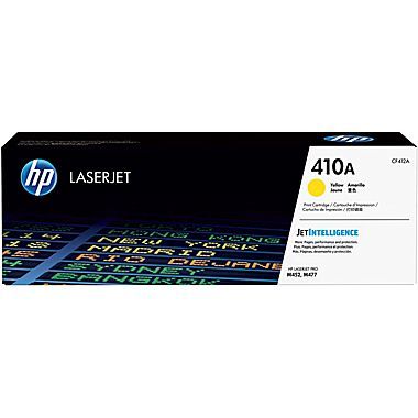 HP 410A Yellow Original LaserJet Toner Cartridge, CF412A