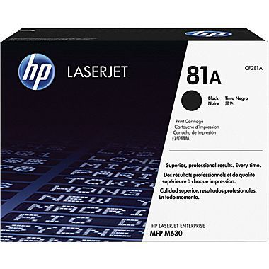 HP 81A (CF281A) Black Original LaserJet Toner Cartridge