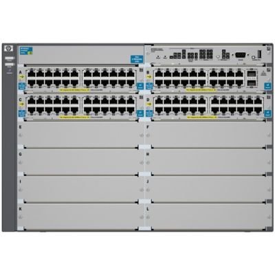 HP Procurve E5412-92G-PoE+/2XG-SFP+ v2 zl Switch Chassis (J9532A#ABA)