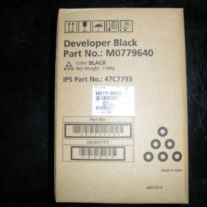 Ricoh M0779640 Developer Black, Pro C901 - Genuine