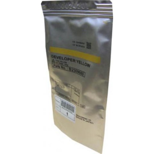 Ricoh B2309680, Developer Yellow, MP C2000, MP C2500, MP C3000, MP C3500, MP C4500 - Genuine