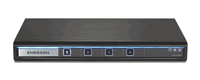 Avocent Cybex 4-port Secure EAL4+ KVM, DisplayPort 1.2, Audio