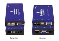 Avocent LongView CATx Extender Kit - VGA, USB / USB Hub, audio - up to 1000ft