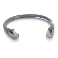 C2G 100ft CAT5e Shielded (STP) Patch Cable - Grey