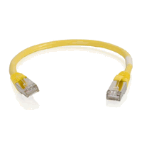 C2G 100ft CAT5e Shielded (STP) Patch Cable - Yellow