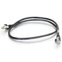 C2G 100ft CAT5e Shielded (STP) Patch Cable - Black