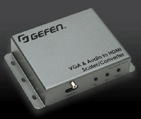 Gefen EXT-VGAA-HD-SC VGA & Audio to HD Scaler / Converter