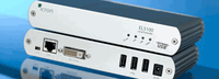 Icron EL5100 DVI + USB 2.0 KVM Extender, 330ft